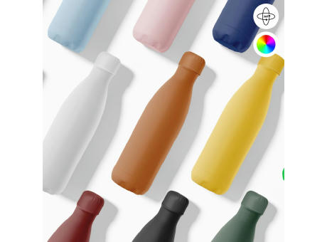 Trinkflasche / Thermos Flasche - Rosa - 500 ml