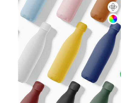 Trinkflasche / Thermos Flasche - Rosa - 500 ml