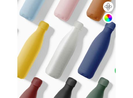 Trinkflasche / Thermos Flasche - Rosa - 500 ml