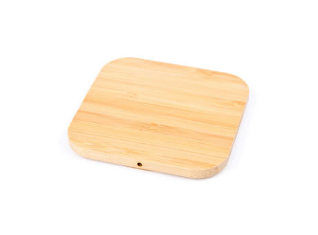 Wireless Charger Bamboo square