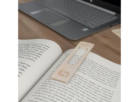 Lesezeichen Bookworm (FSC® zertifiziert)